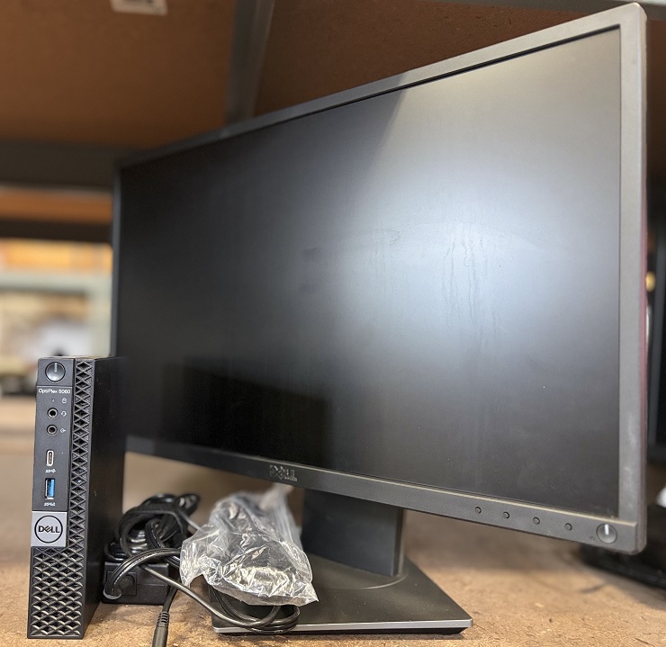 PC; Dell Optiplex 5060 & Dell Monitor - related image
